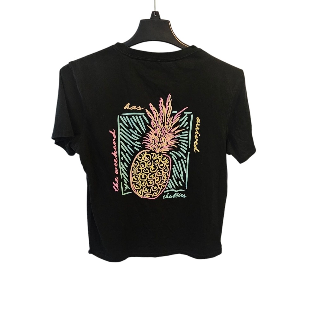 Chubbies The Weekend Has Arrived‎ Pocket T- Shirt Size Medium Graphic Beach